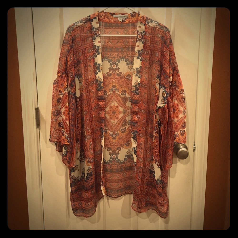 Beautiful American Eagle Kimono